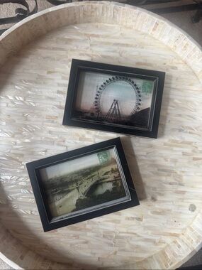 Black Twin Vintage Photo Frame Set -
